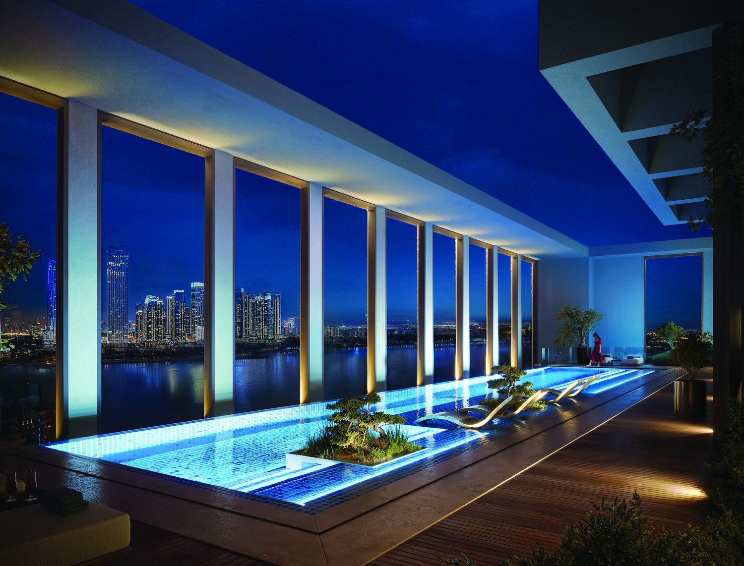Dach-Infinity-Pool