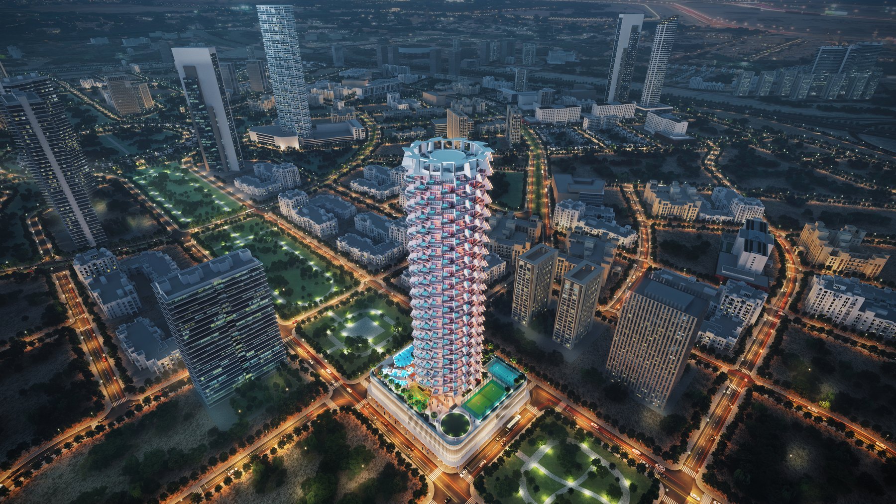 Binghatti Royale — Jumeirah Village Circle, Dubai