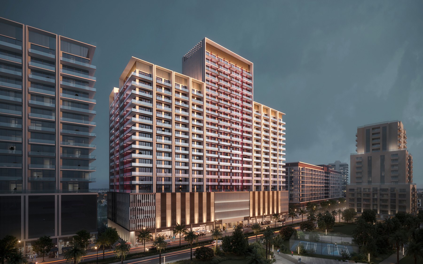 Binghatti Ruby, Jumeirah Village Circle, Dubai