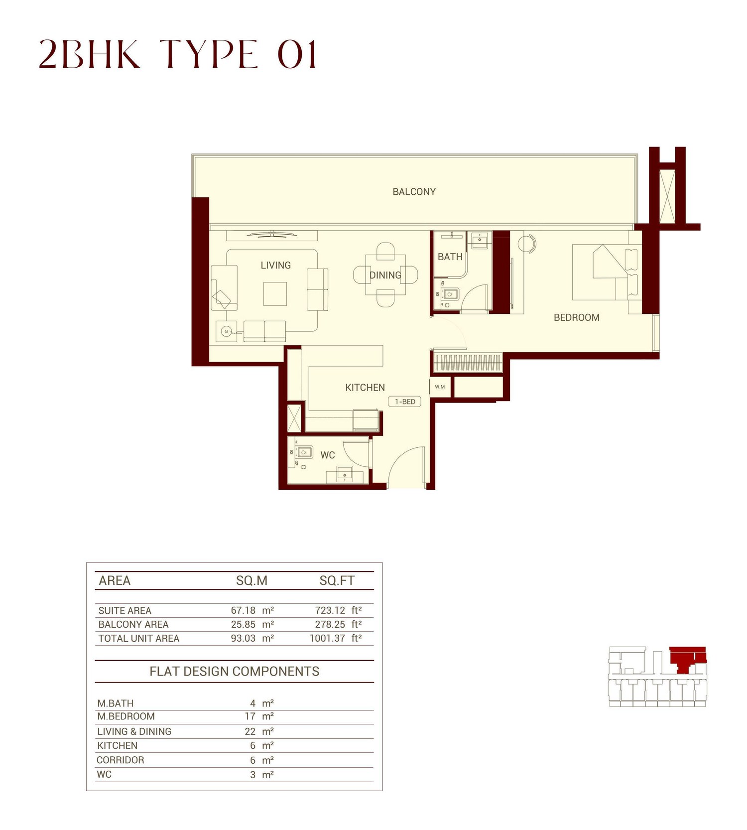 2 Bedroom