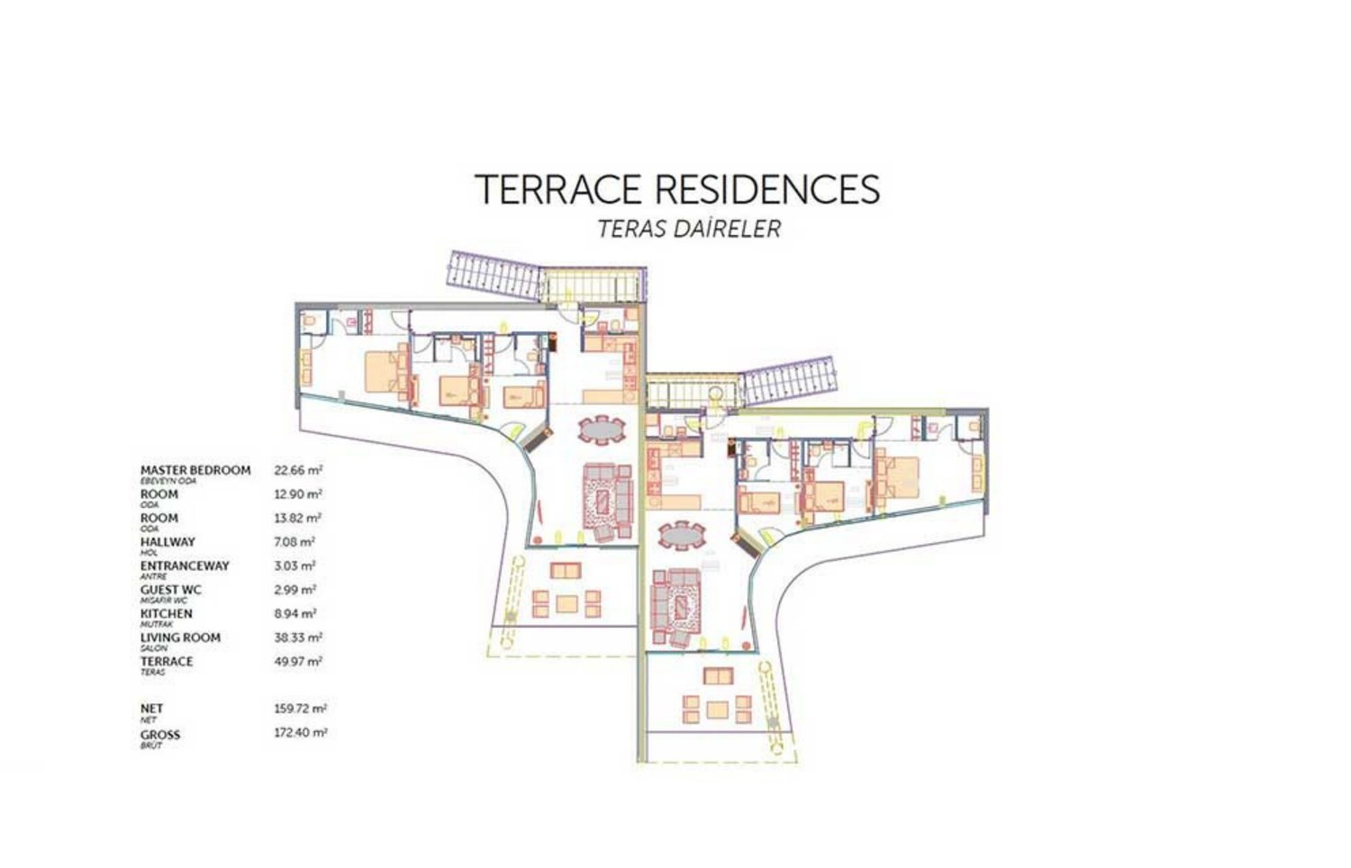 3+1-Terrassenresidenz