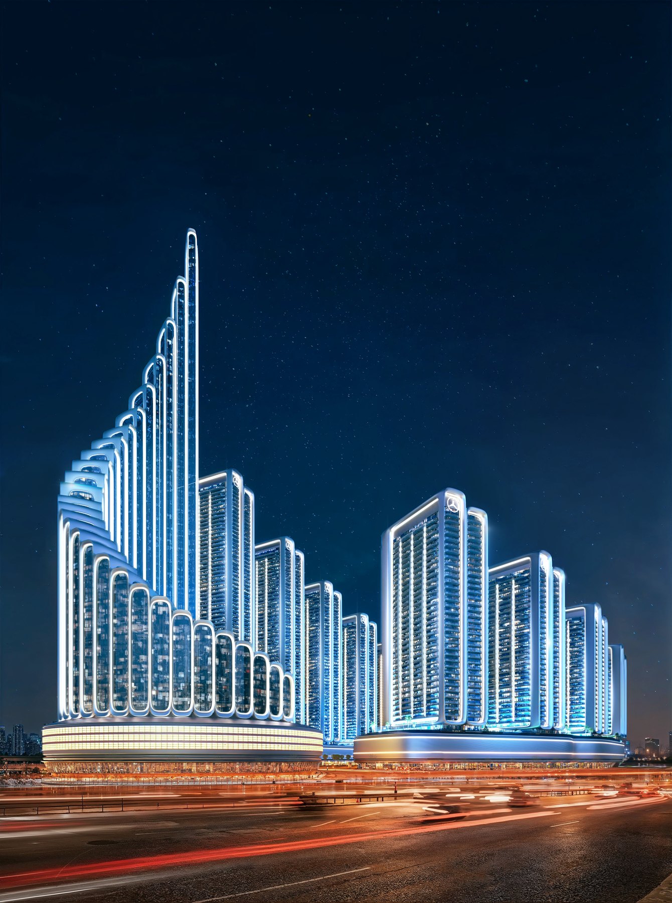 Mercedes-Benz Places by Binghatti, Nad Al Sheba, Dubai