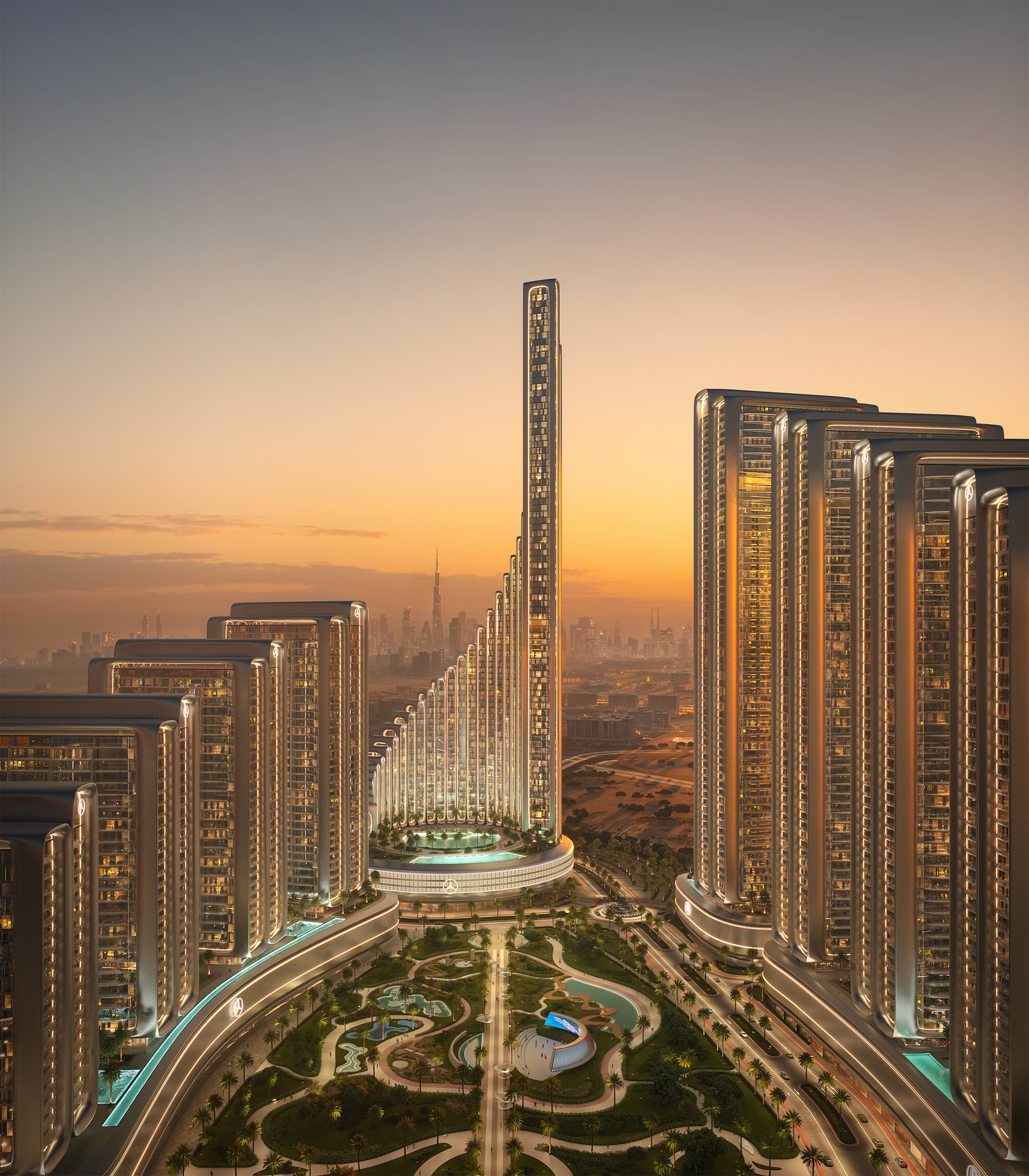 Mercedes-Benz Places by Binghatti, Nad Al Sheba, Dubai