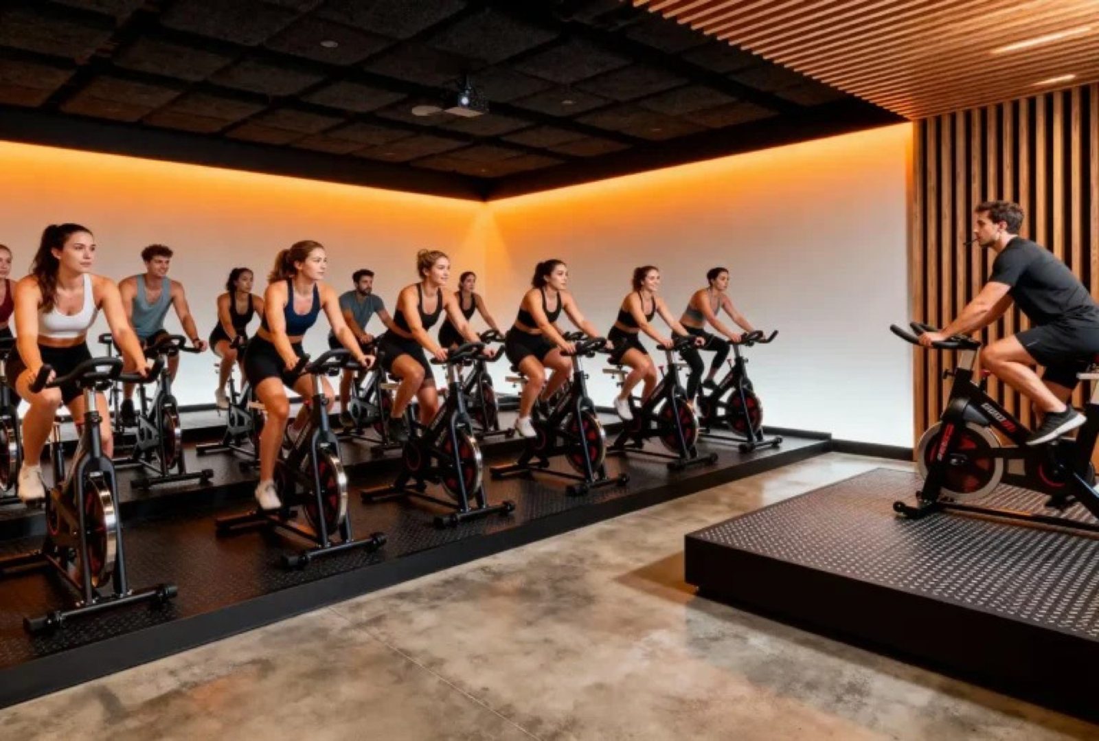 Cycling studio